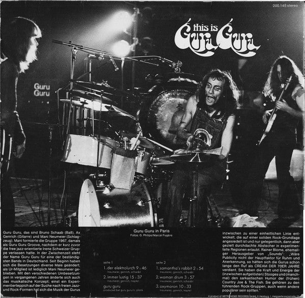 Guru Guru – This Is Guru Guru