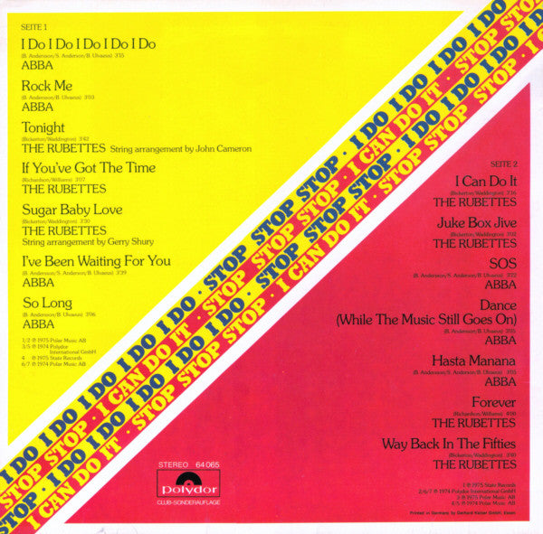 ABBA / Rubettes* – ABBA & Rubettes