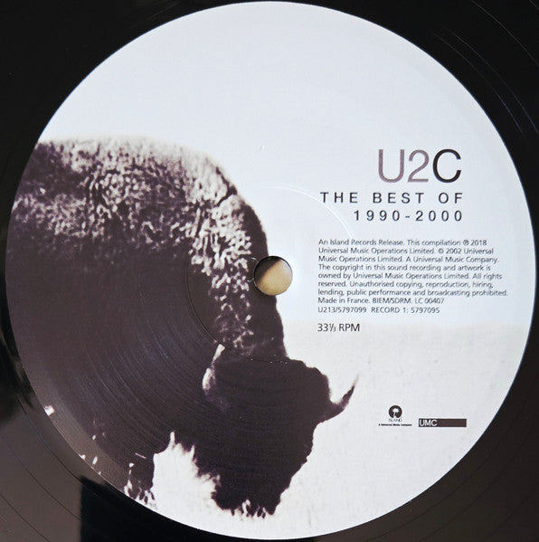 U2 – The Best Of 1990-2000 , 2LP , Gatefold