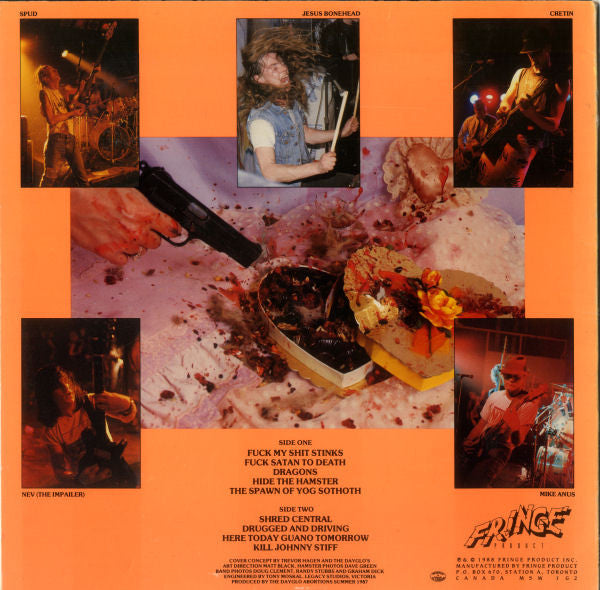 Dayglo Abortions – Here Today Guano Tomorrow , 1 press , Canada