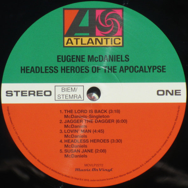 Eugene McDaniels – Headless Heroes Of The Apocalypse