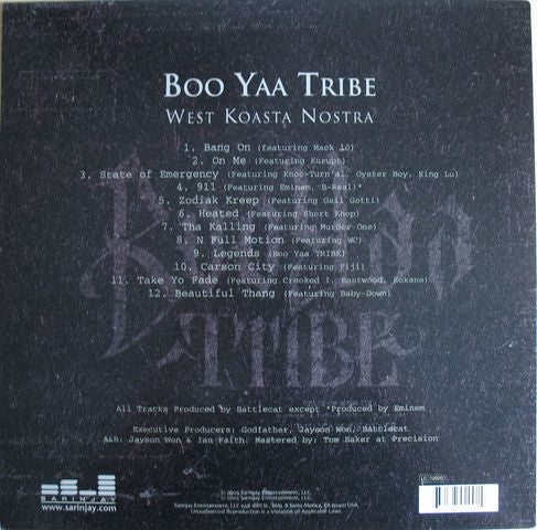 Boo Yaa Tribe* – West Koasta Nostra