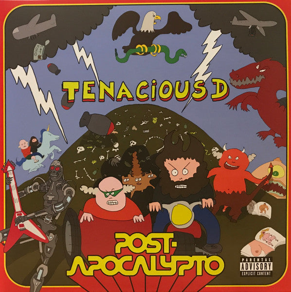 Tenacious D – Post-Apocalypto , Gatefold + booklet , Green Translucent