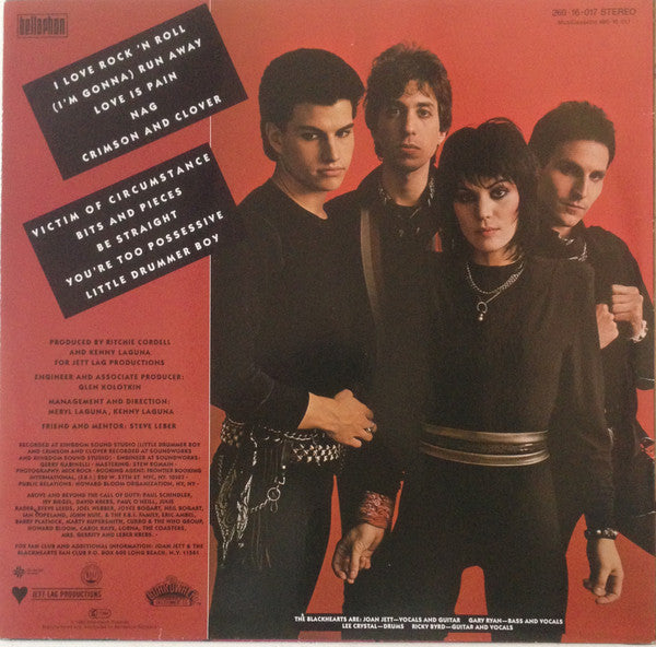 Joan Jett & The Blackhearts – I Love Rock'n Roll