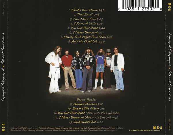 Lynyrd Skynyrd – Street Survivors