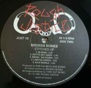 Broken Bones – Stitched Up , 1 press