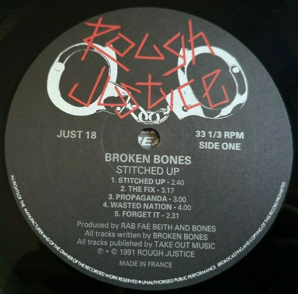 Broken Bones – Stitched Up , 1 press