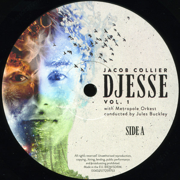 Jacob Collier With Metropole Orkest* Conducted By Jules Buckley – Djesse Vol. 1 , Limited Edition, Blue