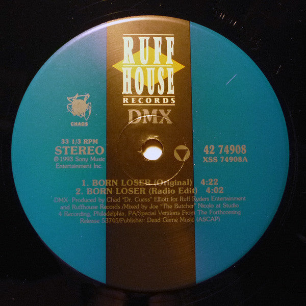 DMX – Born Loser, Vinyl, 12", 33 ⅓ RPM