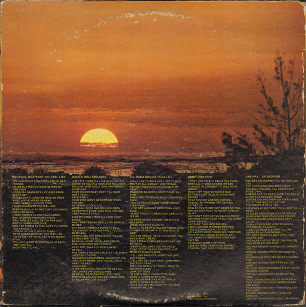 Cactus – One Way...Or Another , 1 press US , Gatefold