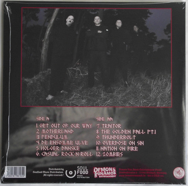 The Old Firm Casuals – Holger Danske , Gatefold , red white vinyl