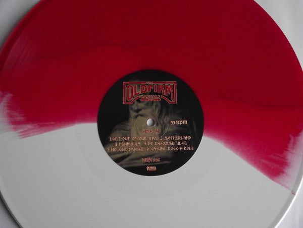 The Old Firm Casuals ‎– Holger Danske   ,  Gatefold , red white vinyl