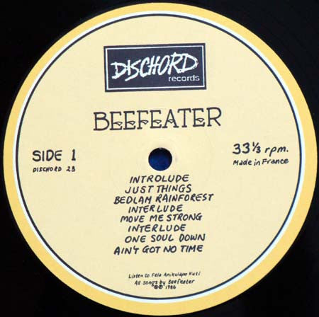 Beefeater – House Burning Down