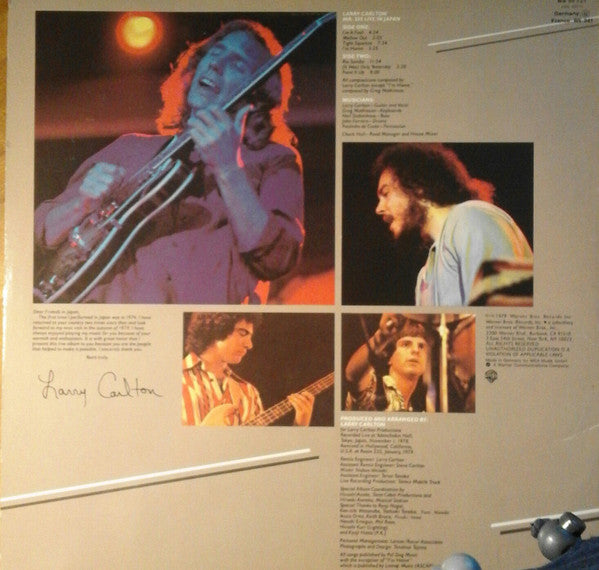 Larry Carlton – Mr. 335 - Live In Japan