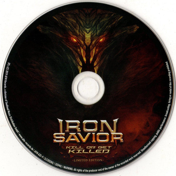 Iron Savior – Kill Or Get Killed , CD, Limited Edition, Digipak