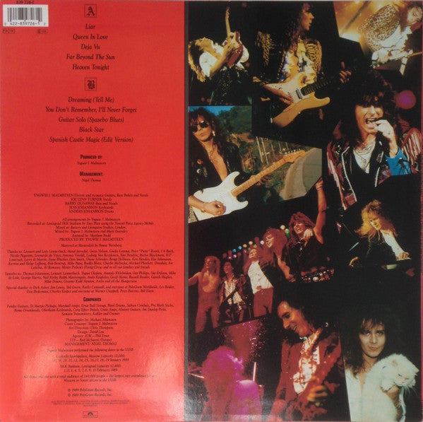 Yngwie Malmsteen – Trial By Fire: Live In Leningrad, 1st Press