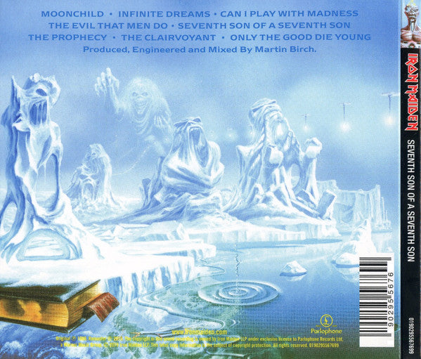 Iron Maiden – Seventh Son Of A Seventh Son, Digipak