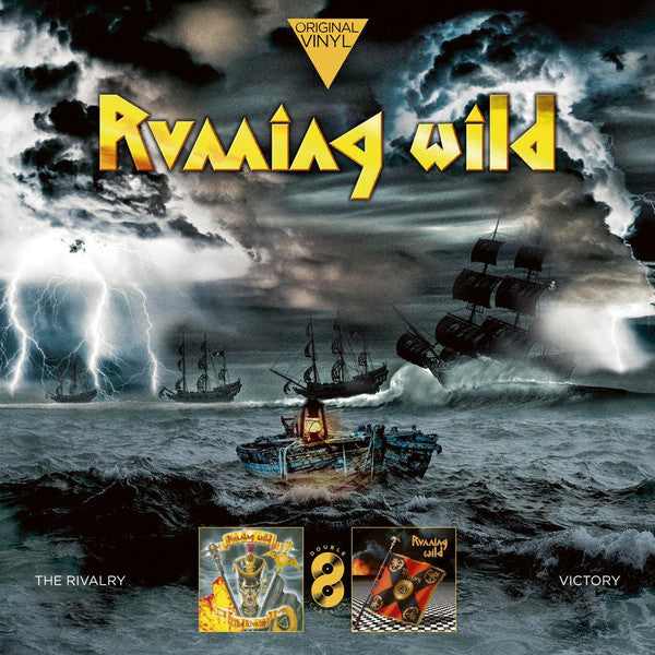 Running Wild – The Rivalry / Victory 2 albume , Gatefold