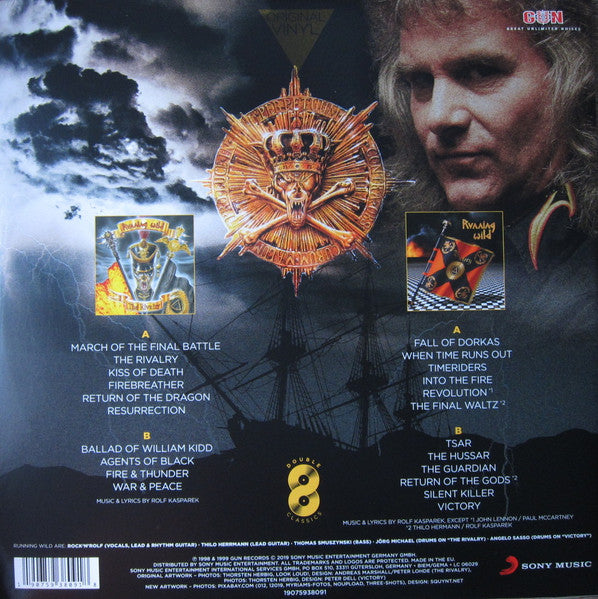 Running Wild – The Rivalry / Victory 2 albume , Gatefold