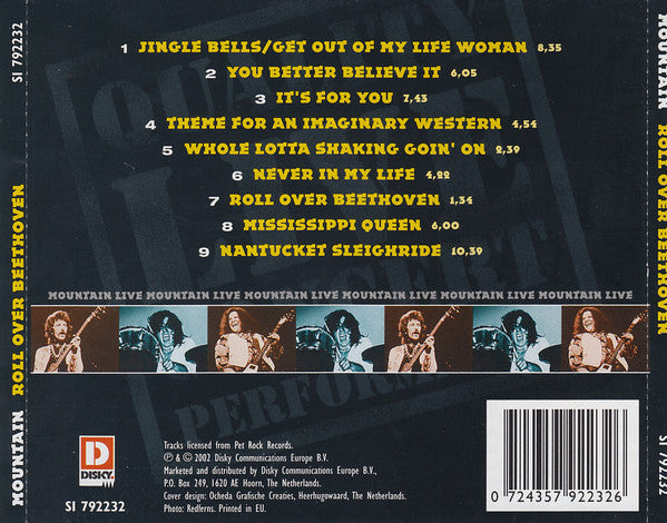 Mountain – Roll Over Beethoven