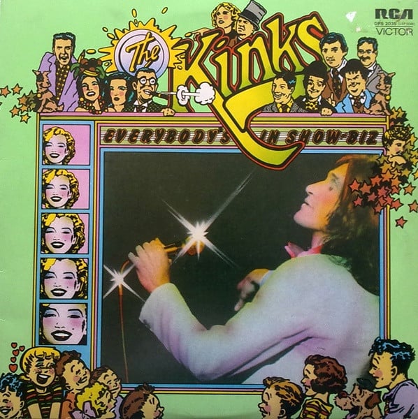 The Kinks – Everybody's In Show-Biz - Everybody's A Star 2LP gatefold