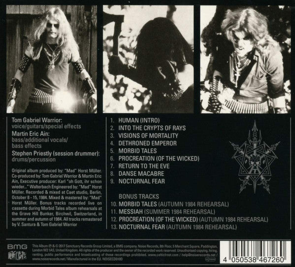Celtic Frost – Morbid Tales, Digipak