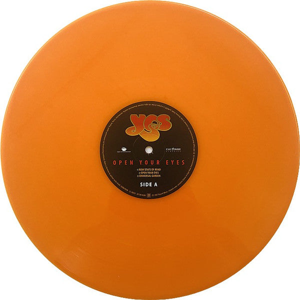 Yes – Open Your Eyes 2LP , Gatefold , Limited Edition, Numbered 2747/3000, Orange + Red vinyl