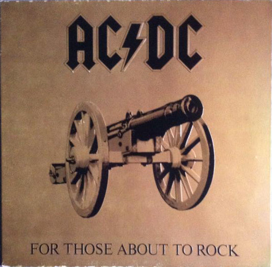 AC/DC – For Those About To Rock We Salute You      Gatefold