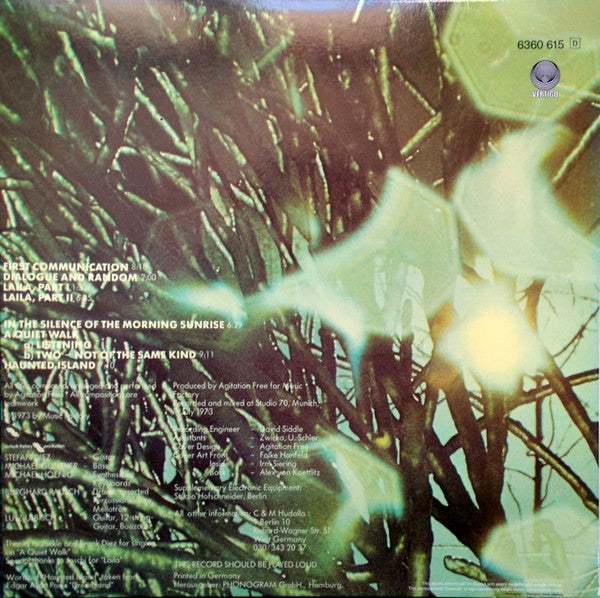 Agitation Free – 2nd , Gatefold