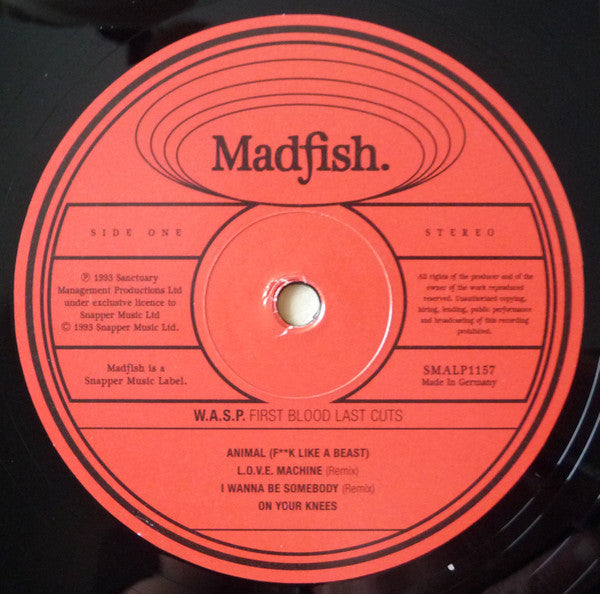 W.A.S.P. – First Blood Last Cuts , 2LP