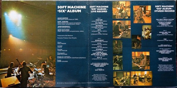 Soft Machine – Six      , 2 LP ,  , Gatefold