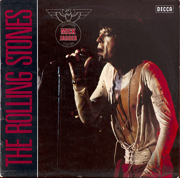 The Rolling Stones – The Rolling Stones cu poster original in stare f buna