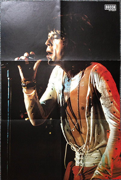 The Rolling Stones – The Rolling Stones cu poster original in stare f buna