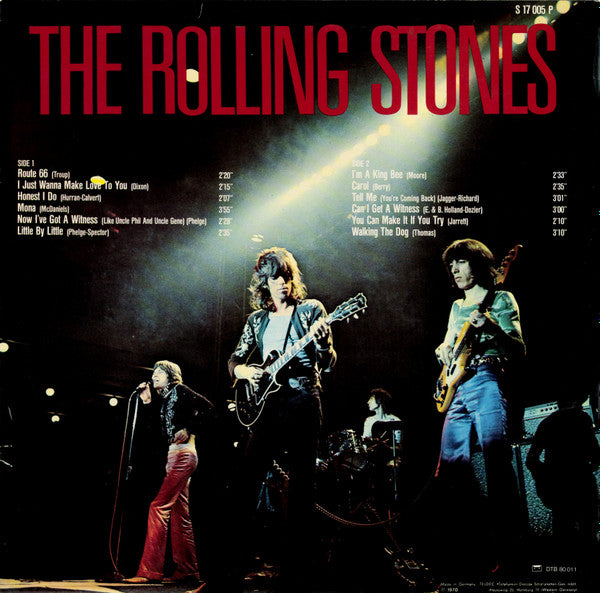 The Rolling Stones – The Rolling Stones cu poster original in stare f buna