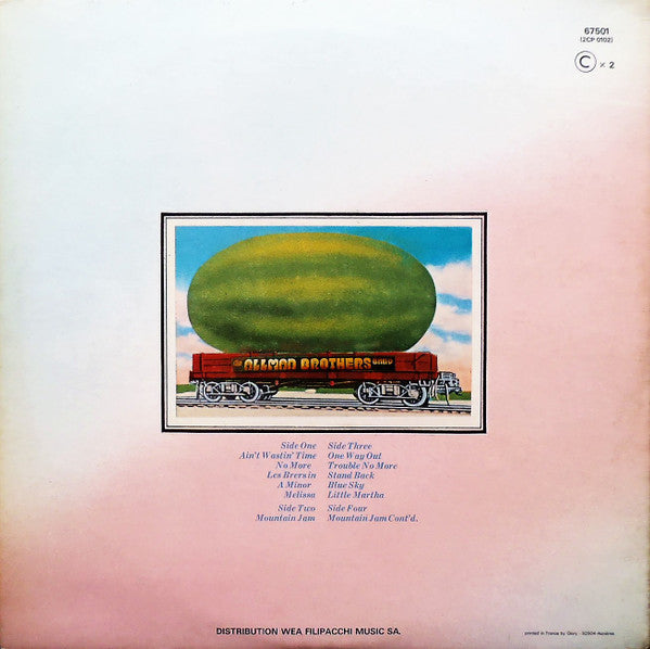 The Allman Brothers Band – Eat A Peach , 2LP , Gatefold
