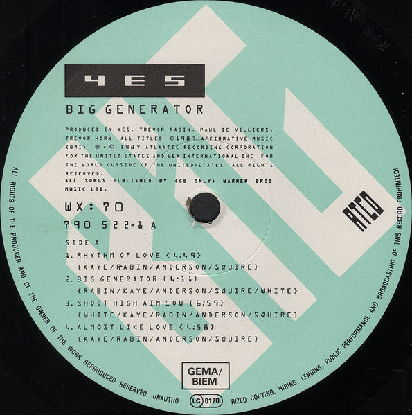 Yes – Big Generator