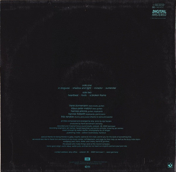 Eloy – Performance