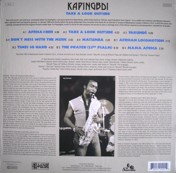Kapingbdi – Take A Look Outside