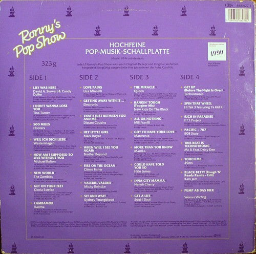 Ronny's Pop Show 15 (Hochfeine Pop-Musik-Schallplatte)