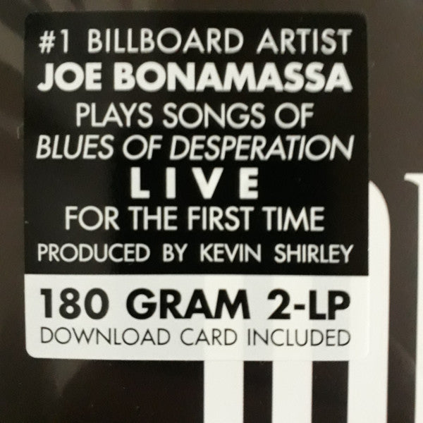 Joe Bonamassa – Live At The Sydney Opera House, 2XLP