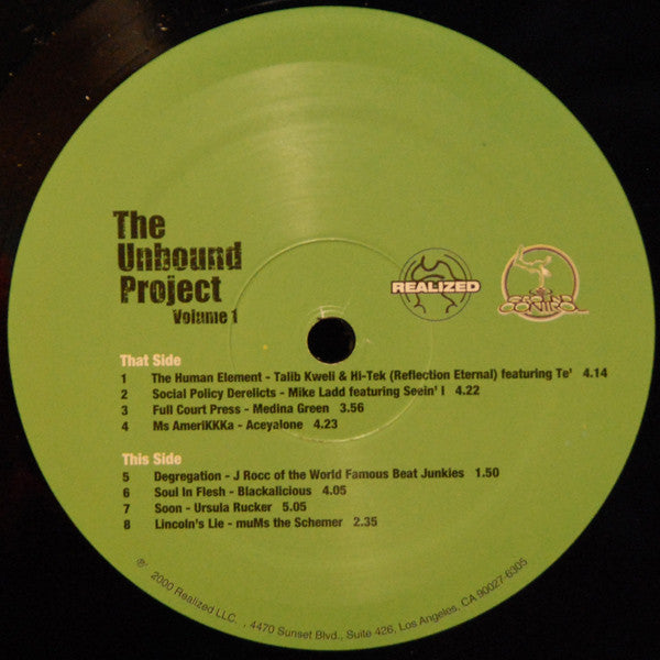 The Unbound Project Volume 1 , 2LP