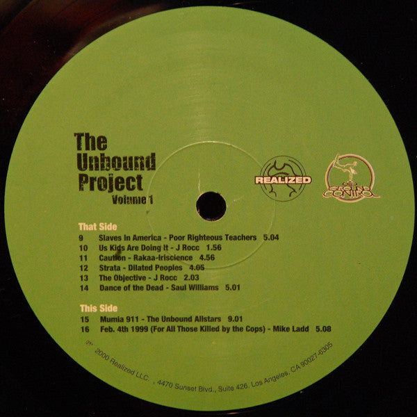 The Unbound Project Volume 1 , 2LP