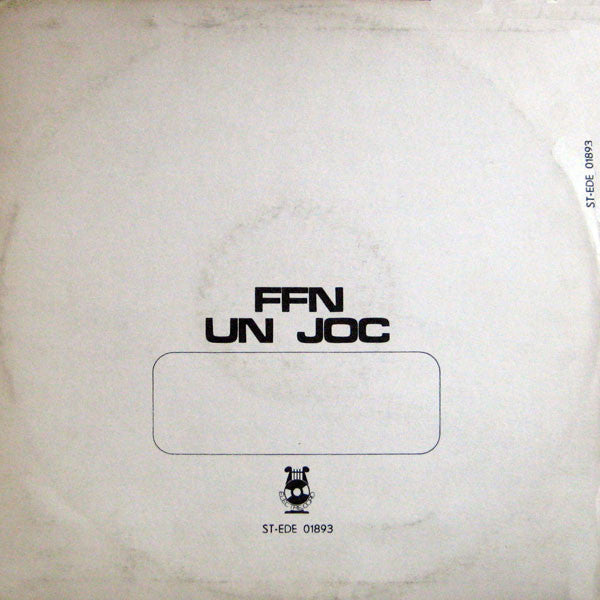FFN – Un Joc , GATEFOLD