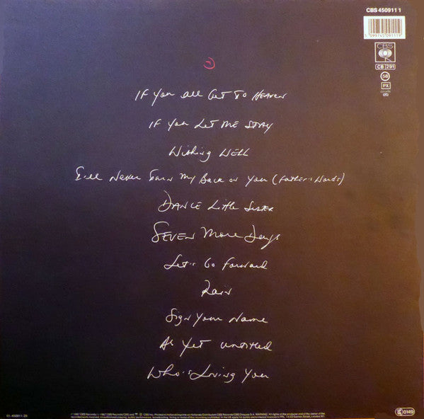 Terence Trent D'Arby – Introducing The Hardline According To Terence Trent D'Arby