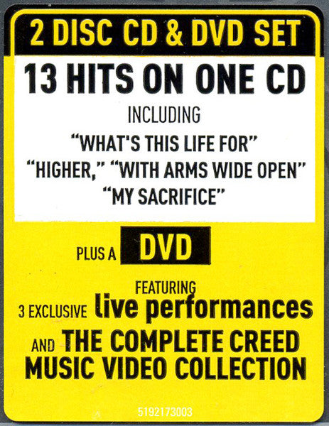Creed – Greatest Hits, CD+ DVD
