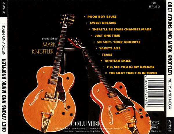 Chet Atkins And Mark Knopfler – Neck And Neck