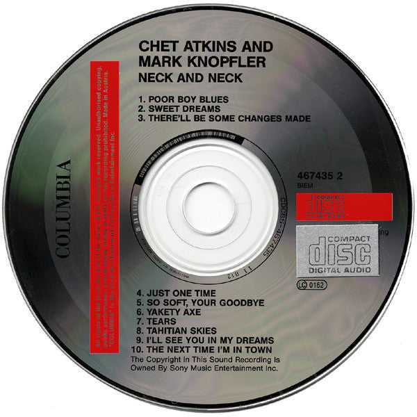 Chet Atkins And Mark Knopfler – Neck And Neck