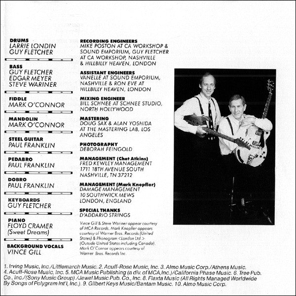Chet Atkins And Mark Knopfler – Neck And Neck