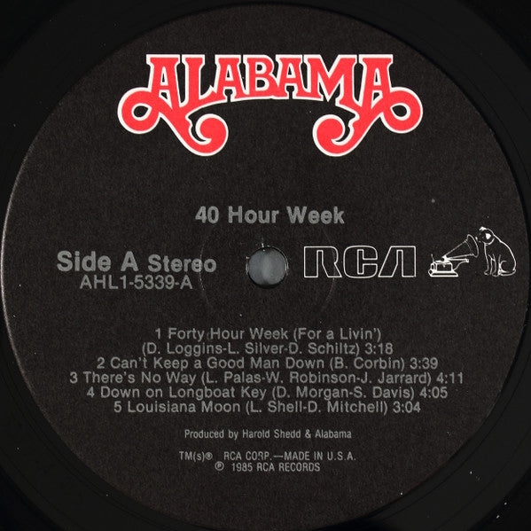 Alabama – 40 Hour Week