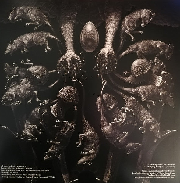 Kvelertak – Splid , 2LP , Gatefold , Black + Gold vinyl , special edition